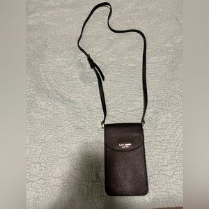 Black, Kate Spade phone crossbody